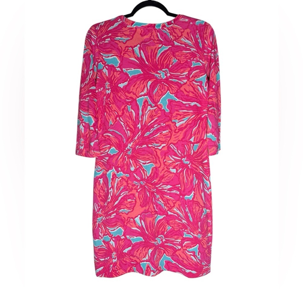Lilly Pulitzer Alessia Mini Dress Womens size Small Flirty Sea Print Summer - Picture 2 of 10